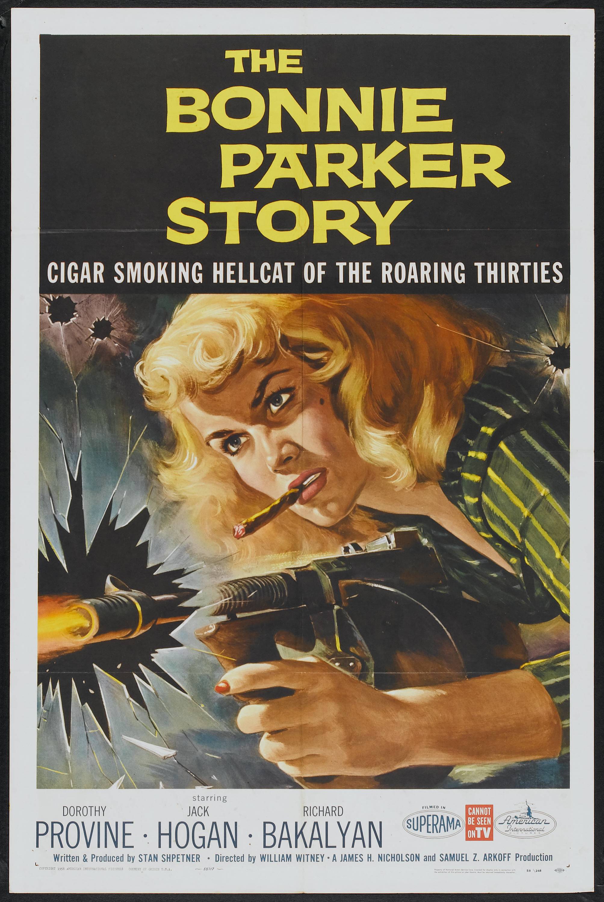 Poster for 'The Bonnie Parker Story'